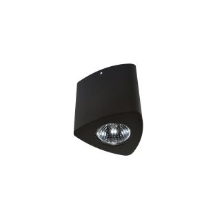 AZZARDO AZ1111 DARIO 1 BLACK TECHNICAL EXPOSED DOWNLIGHT BLACK