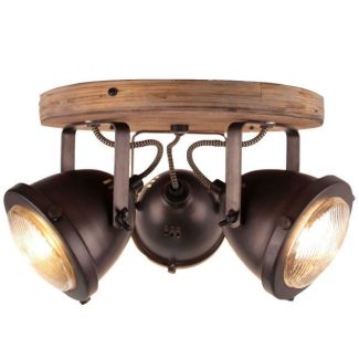 BRILLIANT CARMEN WOOD 72034/84 LAMPA SUFITOWA