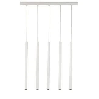 SIGMA 33616 Sopel 5 prosty lampa wisząca biały
