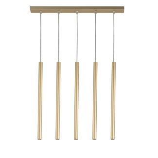 SIGMA 33617 Sopel 5 prosty lampa wisząca złoty