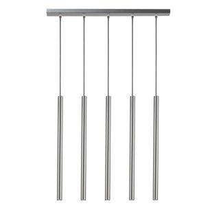 SIGMA 33618 Sopel 5 prosty lampa wisząca srebrny