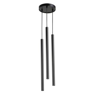 SIGMA 33622 Sopel 3 koło lampa wisząca czarny