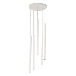 SIGMA 33626 Sopel 5 koło lampa wisząca biały