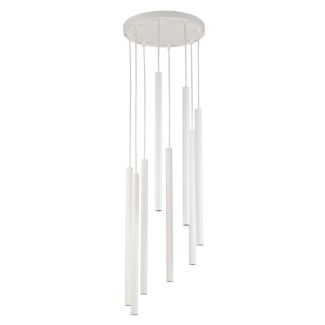 SIGMA 33629 Sopel 8 koło lampa wisząca biały