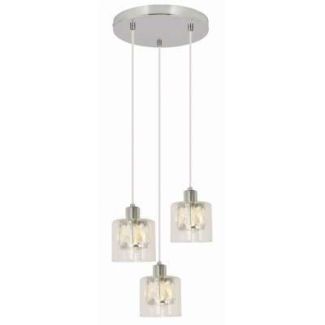 REALITY 338803-06 Elmo lampa wisząca 3 płomienna chrom