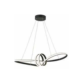 REALITY 338901-30 Canbera lampa wisząca czarny mat