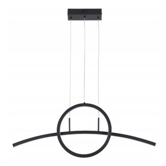 Reality 339801-30 Evora - lampa wisząsza LED czarny mat
