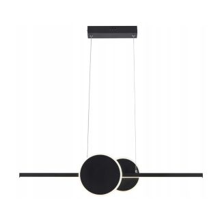 Reality 339901-30 Gendra - lampa wisząca LED czarny mat