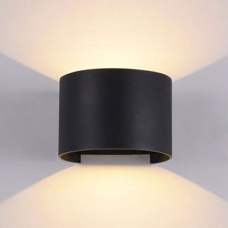 MAYTONI O573WL-L6B Outdoor Fulton Wall Lamp Black