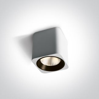 ONE LIGHT 12107KA/W/W Platamonas biała oprawa sufitowa chill out AC LED 3000K 7W