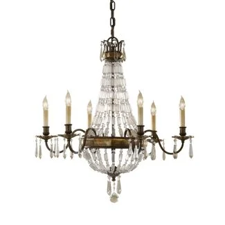 ELSTEAD BELLINI FE/BELLINI6 6lt Chandelier