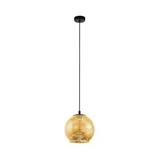 EGLO 98523 LAMPA ALBARACCIN OPRAWA WISZĄCA HL/1 Ø270 SCHWARZ/GOLDFARBEN ALBARACCIN