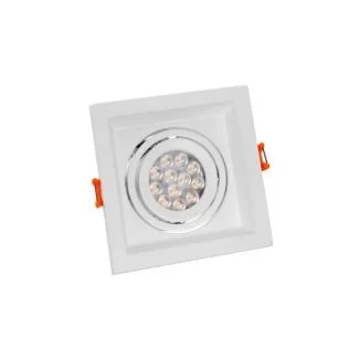SPECTRUMLED SLIP002005 Oczko sufitowe MDD MINI UNO GU10 X 1 GU10 250V IP20 110x110x40mm BIAŁY