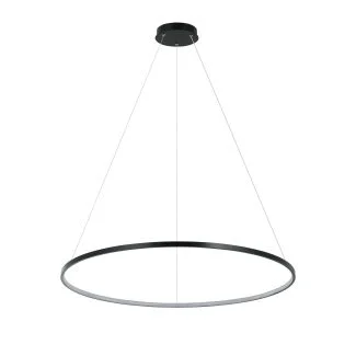 LIGHT PRESTIGE Lampa wisząca Ring duży CCT 1xLED czarny LP-909/1P L BK CCT