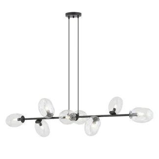 EMIBIG 1262/8 LAMPA SUFITOWA PANDORA 8 BL TRANSPARENT