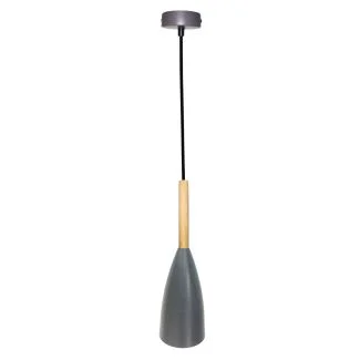 CANDELLUX 50101266 LAMPA WISZĄCA TROSA 1 SZARY