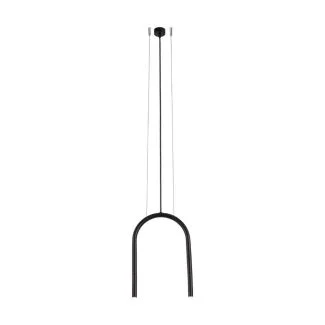 ANTIGO Lampa wisząca Sukomo - Czarna (270 mm) 7858