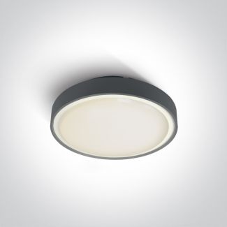 ONE LIGHT 67280N/AN/W Poka plafon antracyt LED 3000K 16W IP65