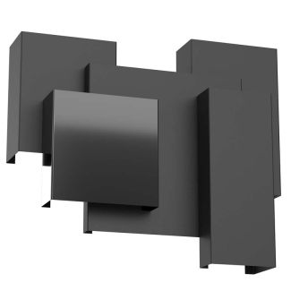 LUMINEX 356 kinkiet Wall black 5xG9