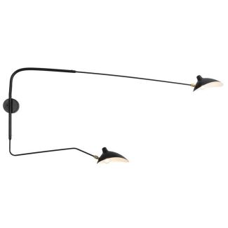 Step into Design W8702 Lampa ścienna CRANE-2W czarna 175 cm