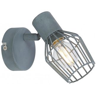 CANDELLUX 91-68002 VIKING KINKIET 1X40W E14 SZARY