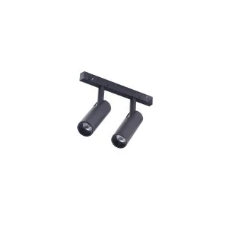AZZARDO AZ4584 NIKO 2 TRACK MAGNETIC 2X7W 3000K BK/BK TECHNICAL TRACK BLACK / BLACK reflektor do szyny magnetycznej