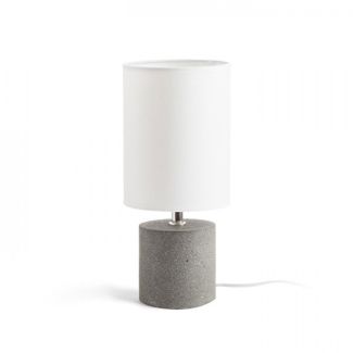 RENDL R13295 CAMINO stołowa z abażurem biała 230V E27 28W