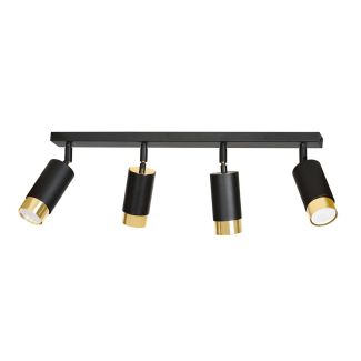 EMIBIG 965/4 LAMPA SUFITOWA HIRO 4 BL/GOLD