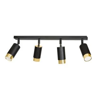 EMIBIG 965/4 LAMPA SUFITOWA HIRO 4 BL/GOLD