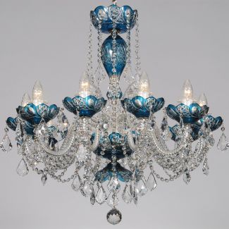 ECRYSTAL ZYR-10 Galaxy-azure SPS (SPECTRA Swarovski)