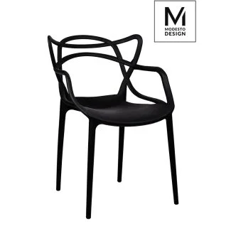 Modesto Design C1034.BLACK MODESTO krzesło HILO czarne - polipropylen