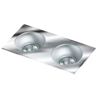 AZZARDO GM2203-CH / AZ1738 Hugo 2 downlight (chrome) reflector not included Lampa wpuszczane
