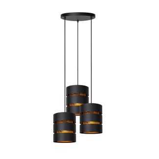LUCIDE ROSAS 21433/13/30 LAMPA WISZĄCA czarny