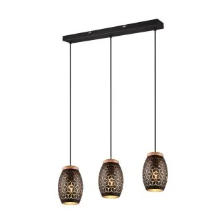 RL BIDAR R31573080 lampa wisząca czarny