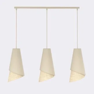 EMIBIG 1620/3 MODA 3 MO RATTAN LAMPA WISZĄCA