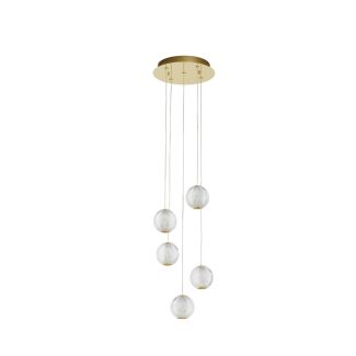 Luces Exclusivas CANA LE42693 LAMPA WISZĄCA LED złoty