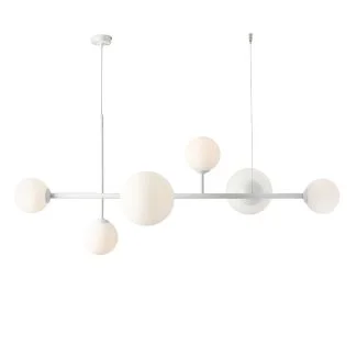 ALDEX 1092K LAMPA WISZĄCA DIONE 6 BIAŁA