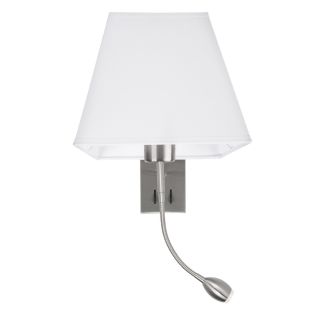 Luces Exclusivas CACERES LE42280 LAMPA ŚCIENNA nikiel
