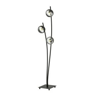 EMIBIG 1101/LP3 LAMPA PODŁOGOWA HUNTER LP3 BLACK/STRIPE