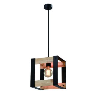 CANDELLUX 31-78513 VARNA LAMPA WISZĄCA CZARNY 1X40W E27 KLOSZ CZARNY