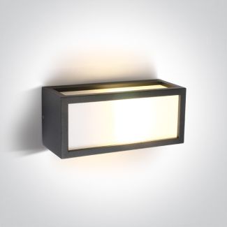 ONE LIGHT 67328/AN Tampouria zewnętrzny kinkiet antracyt E27 20W