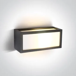 ONE LIGHT 67328/AN Tampouria zewnętrzny kinkiet antracyt E27 20W