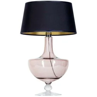 4 CONCEPTS OXFORD TRANSPARENT COPPER L048411514 lampa stołowa z abażurem