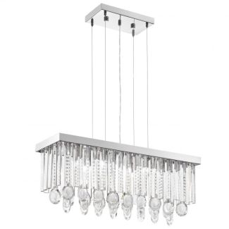 EGLO 93422 LAMPA CALAONDA OPRAWA WISZĄCA HL/7 G9 L-690 CHROM/KRISTALL CALAONDA
