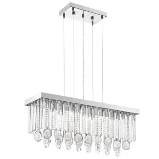 EGLO 93422 LAMPA CALAONDA OPRAWA WISZĄCA HL/7 G9 L-690 CHROM/KRISTALL CALAONDA