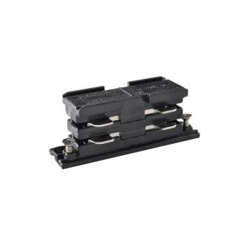 ANTIGO Łącznik prosty do szynoprzewodu 3F 230V - Czarny 8113