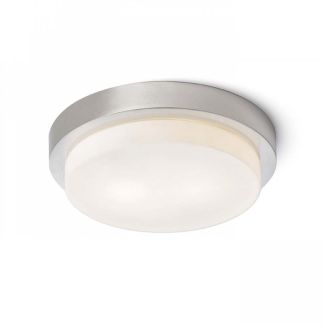RENDL R12048 GORRA sufitowa nikiel mat 230V E14 2x40W IP44