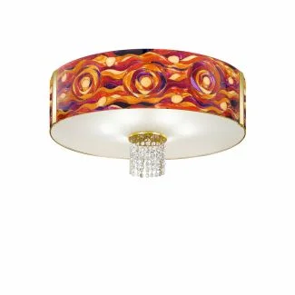 KOLARZ 0345.16.3.AQ.RV.OKPT EMOZIONE lampa sufitowa złoto 24K
