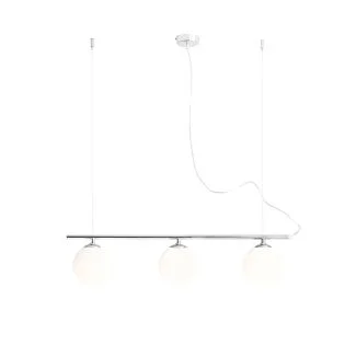 ALDEX 1006E-4 LAMPA WISZĄCĄ BERYL GLASS 3 CHROM