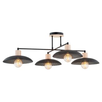 EMIBIG 1318/4 LAMPA SUFITOWA KOBE 4 BLACK